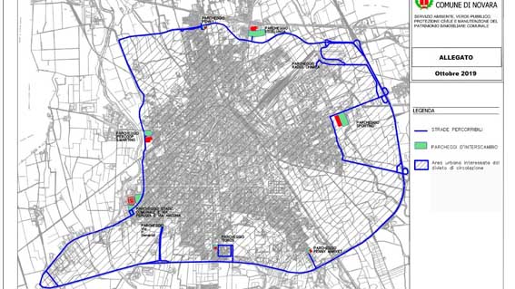 Novara, entrata in vigore l'ordinanza antismog: i dettagli