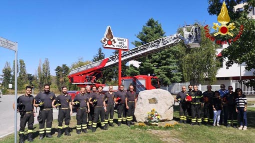 I vigili del fuoco hanno commemorato i caduti dell'11 settembre