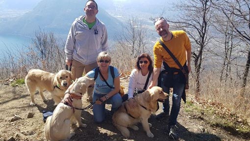 "1^ passeggiata sotto la Cupola" , evento per i proprietari di Golden Retriever