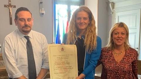 Premiati gli atleti Linda Olivieri, Andrea Zanellini e Igor Piovesan