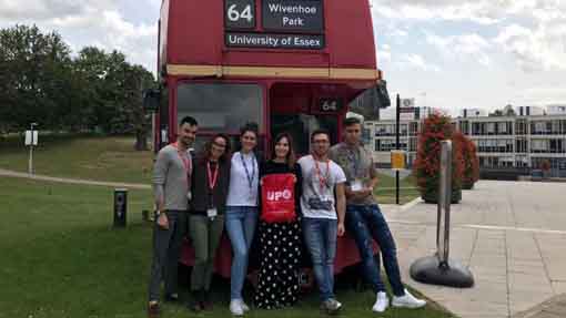 Studenti Upo ad un corso in Essex