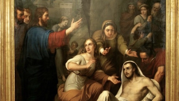 Trecate, dopo il restauro "La Resurrezione di Lazzaro" è tornata in chiesa parrocchiale