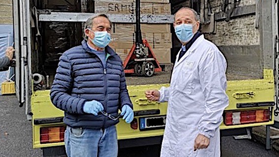 Associazione"For Life Onlus": riso per i dipendenti dell'ospedale Maggiore