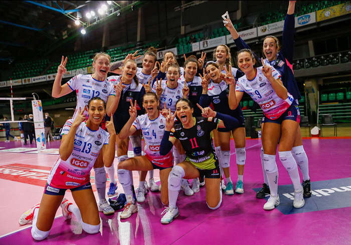 Sesta vittoria per l'Igor Volley: espugnata anche Firenze