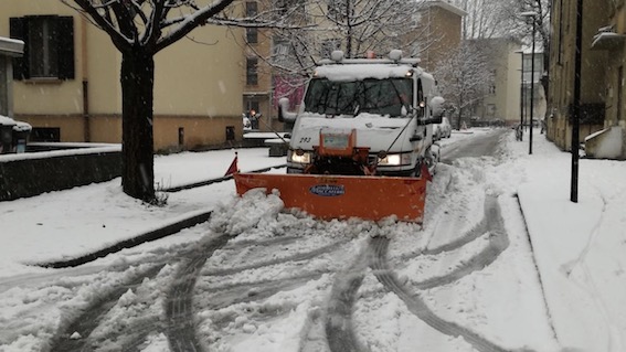 Neve a Novara, il punto del sindaco Canelli