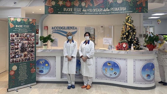 Pediatria dell'ospedale "Maggiore": collaborazione con le associazioni per il Natale