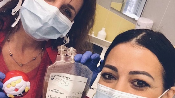 La giocatrice della Igor Stefania Sansonna ha donato il plasma per curare i malati di covid-19