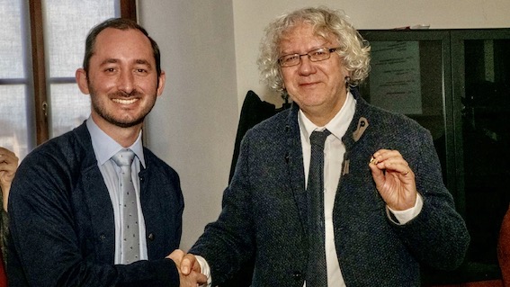 Il Console americano in visita all'Upo