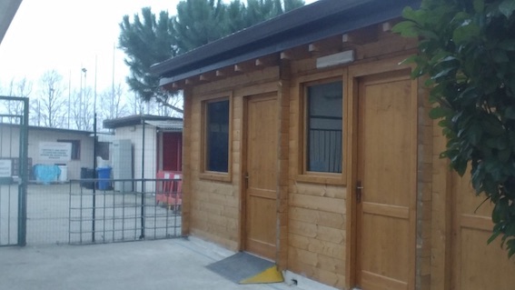 Trecate, terminati i lavori del punto ristoro al campo di via Incasate