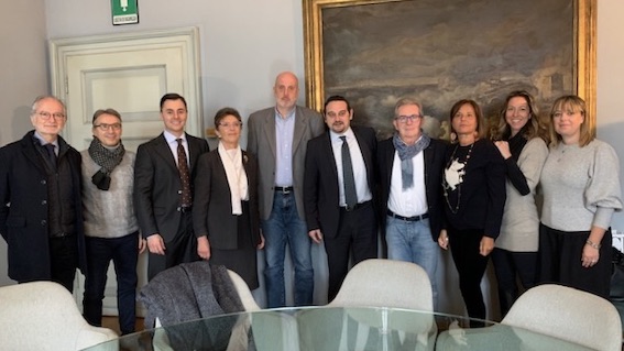 Incontro fra la giunta ed i Novaresi dell'anno