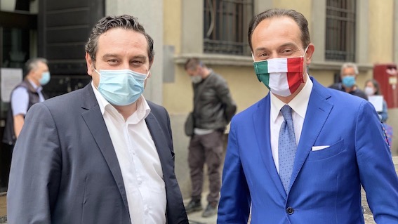 Incontro Canelli-Cirio. Il governatore: "La ripartenza del Piemonte non può che iniziare anche da Novara"