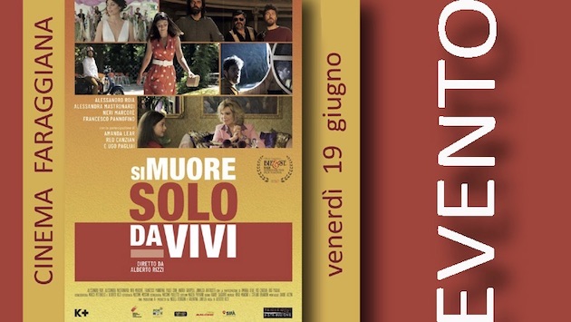  Cinema Faraggiana: in occasione dell'uscita nazionale di "Si muore solo da vivi", presenti in sala il regista e due attori