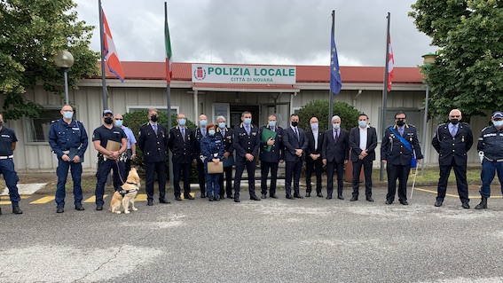 Novara, celebrato il 156°anniversario della fondazione della Polizia Locale