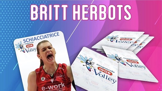 Igor Volley, roster completato con la belga Britt Herbots