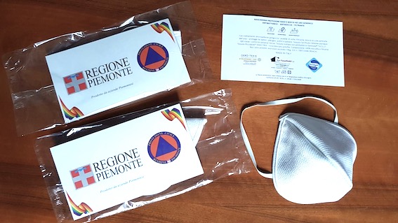 Trecate, prosegue la distribuzione delle mascherine della Regione