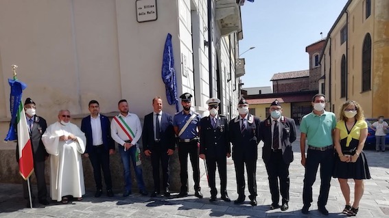 Cerano, intitolata una via alle Vittime della Mafia