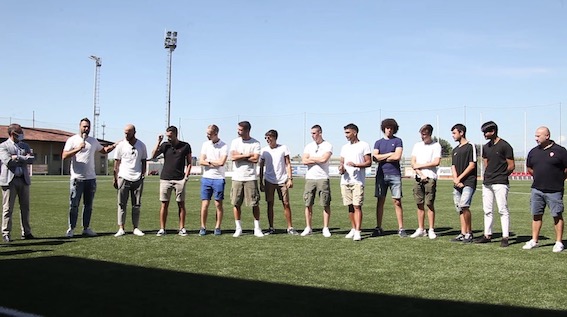 Presentata la prima squadra dell'Oleggio Calcio 2020-2021. Foto