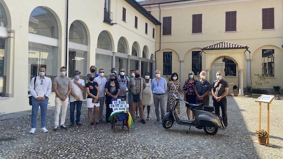 Oleggio, donata al Museo Civico la Vespa di Cristian Cecala, morto con la famiglia nel crollo del ponte Morandi