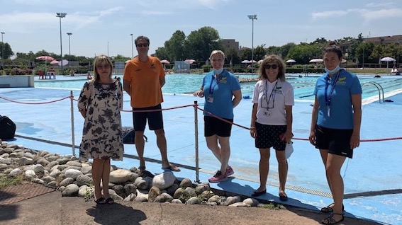Novara, riaperta la piscina scoperta del Terdoppio