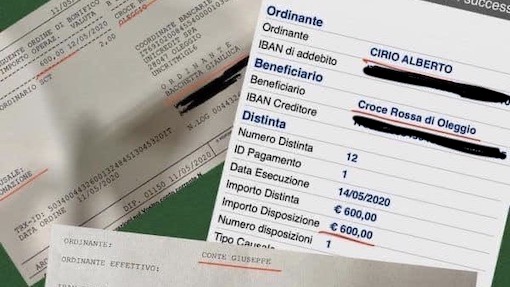 Cri Oleggio: arrivata anche la donazione del governatore Cirio