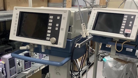 Ospedale "Maggiore": area per le apparecchiature ad alta tecnologia da utilizzare per eventuali altri emergenze