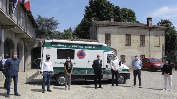 Trecate, un nuovo mezzo di Protezione Civile