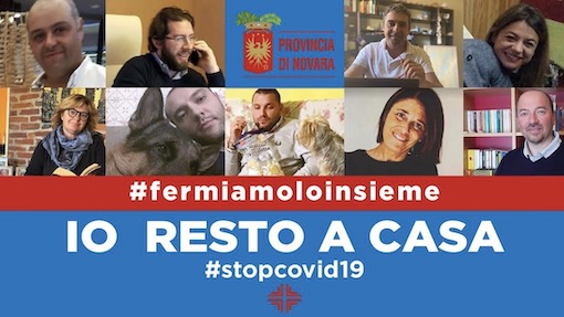  "Io resto a casa": anche i consiglieri provinciali aderiscono alla campagna social