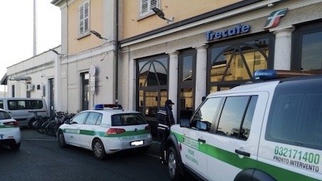 Trecate, controlli alla stazione sul rispetto del decreto: due persone denunciate