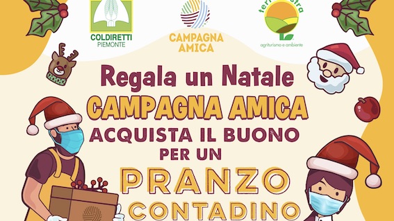 Coldiretti: a Natale scegliere regali dei produttori di Campagna Amica per sostenere le aziende locali
