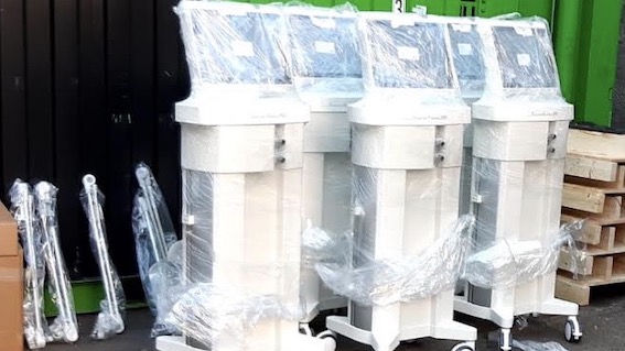 Consegnati dalla Protezione Civile alcuni ventilatori polmonari all'ospedale di Novara
