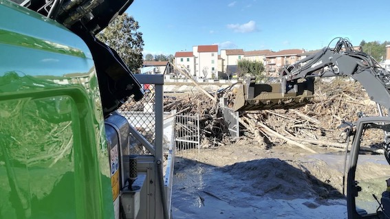 Volontari Aib Oleggio in trasferta nelle zone del Piemonte più colpite dal maltempo
