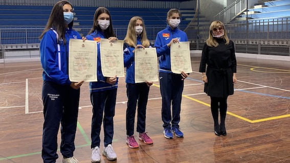 Premiati i campioni nazionali delle società novaresi