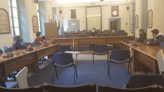 Studenti del "Nervi" ricevuti in Provincia