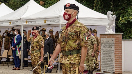 Bellinzago, cambio al vertice del Reggimento "Nizza Cavalleria"