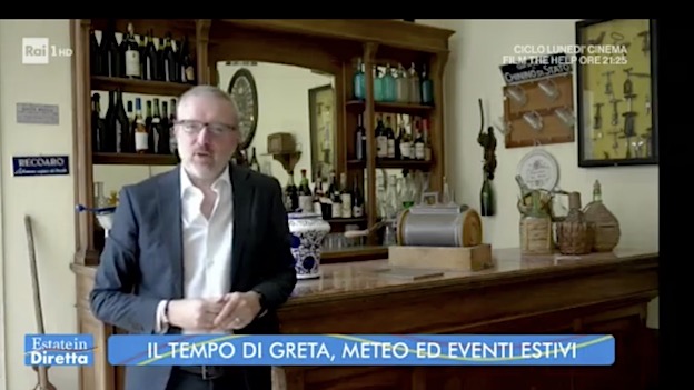  Oleggio, il sindaco alla trasmissione "Estate in Diretta" per presentare il Museo Civico