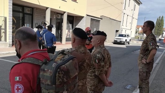 Bellinzago, rinvenuto ordigno bellico: in corso la bonifica