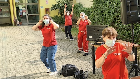  Oleggio, nuova attività ricreativa della Cri alla RSA "Suor Valentini"