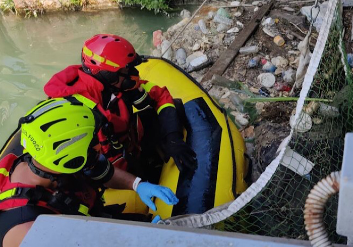 È di un 60enne gattinarese il corpo ritrovato nel canale Cavour
