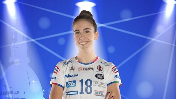  Igor Volley: Veronica Costantini (promossa dalla B1 U18) completa il roster