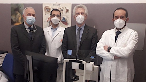 Dalla Fondazione BPN importante donazione all'Oftalmologia dell'Aou di Novara