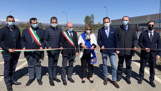 Inaugurazione della tangenziale di Briona e Fara: il commento del governatore Cirio