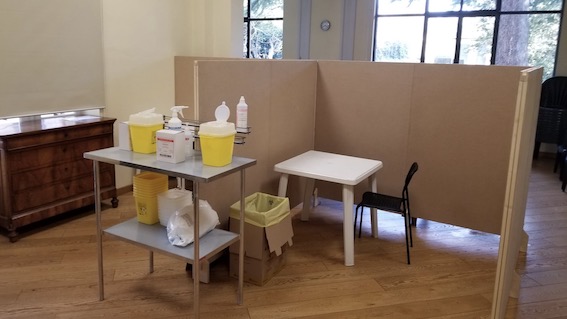 Oleggio, prosegue la campagna vaccinale a Villa Calini