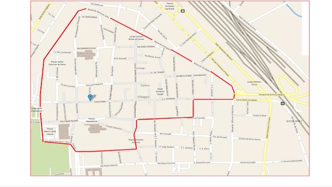 Novara, obbligo di mascherine all'aperto in centro dal 4 dicembre al 9 gennaio