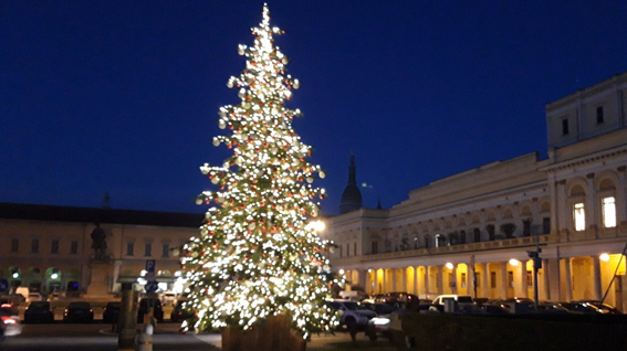  Novara, si accendono le "Luci sul Natale 2021"