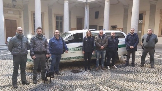 Unità cinofila della Polizia provinciale: superato esame teorico