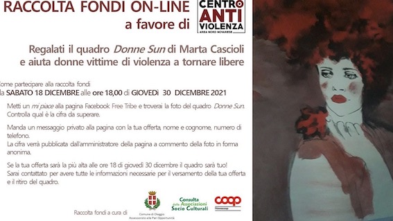Oleggio, raccolta fondi on-line a favore del Centro Anti Violenza area nord novarese