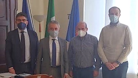  L'assessore regionale Protopapa in visita alla Provincia di Novara