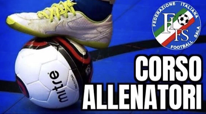 Corso allenatori CONI 1°Livello Calcio da Sala: iscrizioni ancora aperte