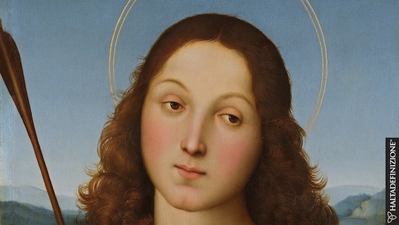 Dalla novarese Haltadefinizione l'immagine in gigapixel del San Sebastiano di Raffaello