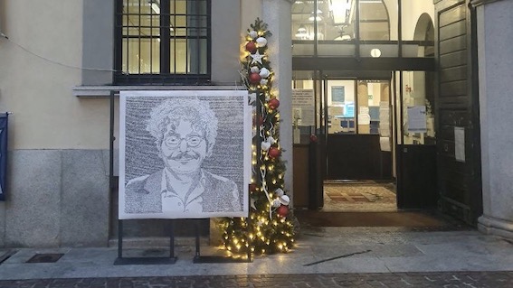  Novara, sit-in per Patrick Zaky. Foto
